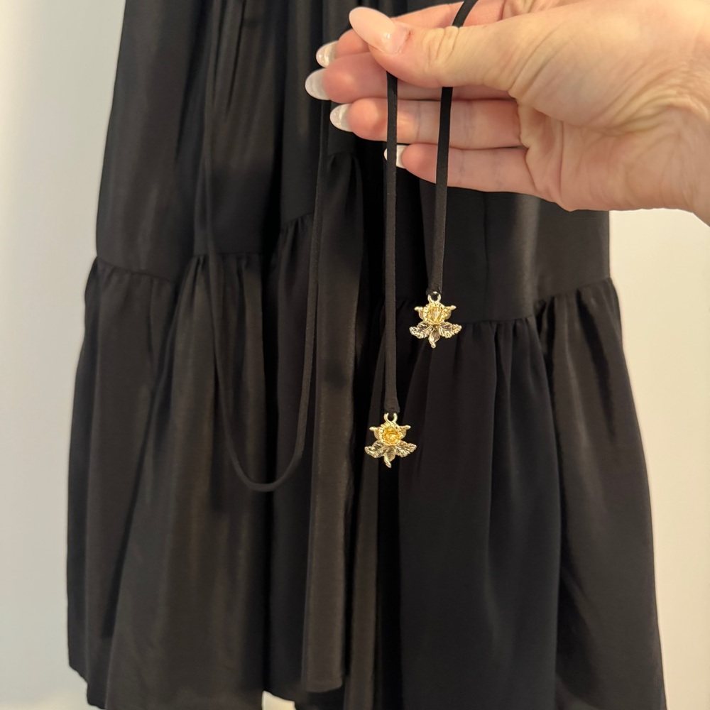 Silk Mini Dress - Picture 7 of 8